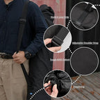 Xxerciz Foldable Camp Chair Replacement Bag Carrying Bag Large Mouth Bag with Shoulder Strap for Outdoor Camping, Heavy Duty Large Storage Folding Chair Bag 48 inches (Chair is not Included)