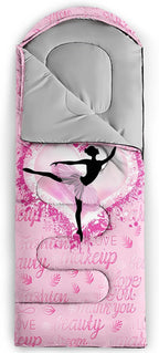 QOOMO Camping Sleeping Bags,3 Season Warm & Cool Weather,Lightweight,Waterproof Sleeping Bags for Adults & Kids,Traveling,and Outdoors,Camping Gear Equipment