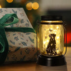 kyoryuger Rottweiler Gifts for Women/Men Rottweiler Solar Lanterns Dog Mom Birthday Dog Lovers Lantern Pet Loss Pet Memorial Lights, Solar Garden Decoration Outside for Yard, Patio,Backyard,Porch