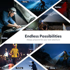 LHKNL Headlamp Rechargeable, Lumen Super Bright Motion Sensor Head Lamp Flashlight, Waterproof LED Headlight with White Red Light, 8 Mode Head Lights for Camping Cycling Running Fishing-4 Packs