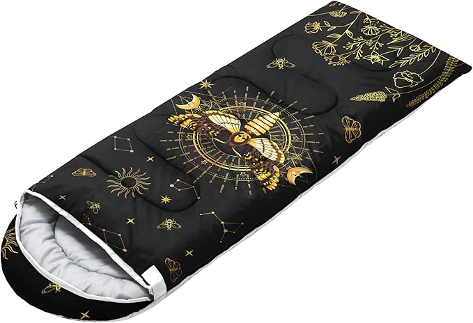 CVHOUSE Camping Sleeping Bags,3 Season Warm & Cool Weather,Lightweight,Waterproof Sleeping Bags for Adults & Kids,Traveling,and Outdoors,Camping Gear Equipment