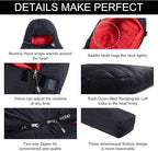 0 Degree Sleeping Bag for Adults 650 Fill Power Down Sleeping Bag for Cold Weather -20F / -8F / 0F / 10F Large Lightweight