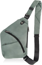 Travel Sling Bag with RFID Pocket, Anti Theft Crossbody Bag for Women Men Casual Chest Outdoor Shoulder Hiking Bag