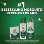 OFF! Deep Woods Insect Repellent Aerosol, Bug Spray with Long Lasting Protection from Mosquitoes and Ticks, 6 oz