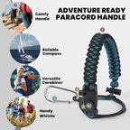 One Gallon Water Bottle Insulated, Triple Walled Vacuum Stainless Steel (Cold for 48 Hrs), Leak Proof & Non-BPA, Large Water Flask Jug with Paracord Handle & Straw Spout Lids