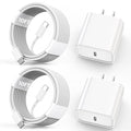 iPhone 16 15 Charger Fast Charging,2Pack 10FT Extra Long USB C to C Fast Charging Cord Woven Cable 20W USB C Charger Block for iPhone 16 Pro Max/16 Plus/iPhone 15/15 Pro Max/iPad Pro/Air/Mini/AirPods