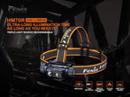 Fenix HM70R Headlamp, 1600 Lumen USB-C Rechargeable with White, High CRI and Red Beams and Lumentac Organizer