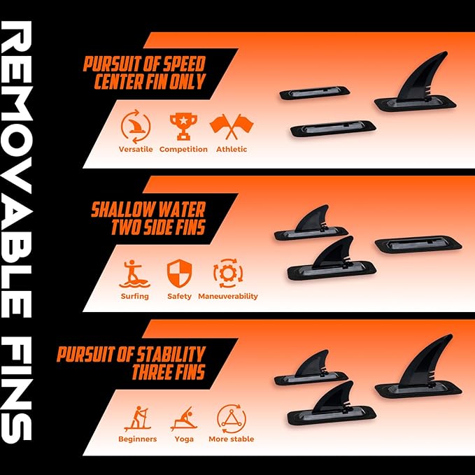 FunWater Stand Up Paddle Board Ultra-Light Inflatable Paddleboard with SUP Accessories for Adults & Youth of All Skill Levels