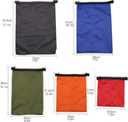 TRENDBOX Roll Top Waterproof Dry bag Kit Storage Compression Bag Sack Poch Packing Organizers Water Resistant Camping Travel