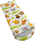 Kids Sleeping Bag for Boys Girls,Rocket Moon Print-Lightweight Warm Portable Outdoor Indoor-Waterproof Cold Weather Resistant Sleeping Bag for Camping Hiking