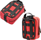 Gogoku First Aid Pouch 1000D Nylon Tactical Molle Tear Away Medical Pouch Empty Utility Pouch for Outdoor Activities Medical Supplies Camping Hiking Travel,Bag Only