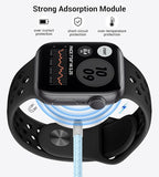 Temdan for Travel Vacation Essentials,3 in 2 USB C Cable for Apple Watch Charger/iPhone 17 Charger/Lightning,Multi Charging Cable Cord,Camping Essentials,Designed for iWatch &iPhone 16-12-5FT Blue