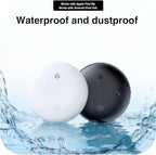 Bluetooth Tracker for Keys, Luggage & Pets – Smart Finder Compatible with iOS & Android, No Monthly Fee, Item Locator by BlissfulTails(2 Pack, Black)