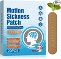 (2026 New) Motion Sickness Patches Non-Drowsy, 100% Natural Motion Sickness Patch(Efficient– Lasts 72 Hours)-for Car Airplane Ship Altitude Sickness(Travel Essentials)-for Adults and Kids(20 Count)