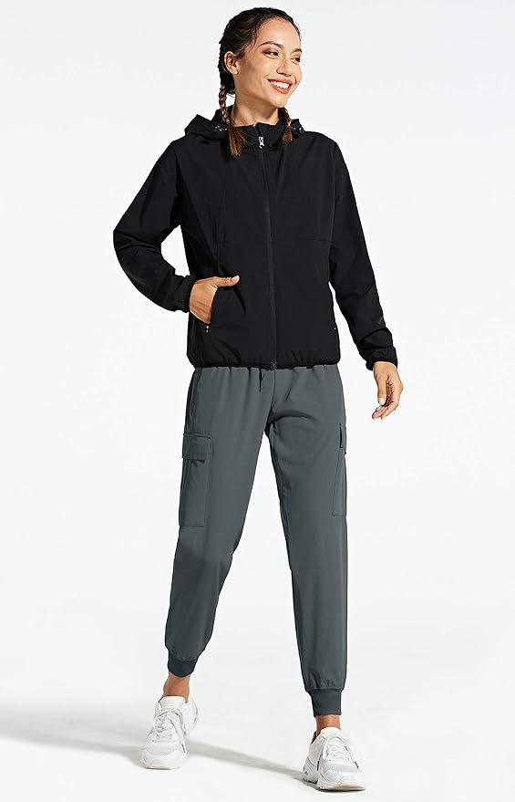 Libin Women's Cargo Joggers Lightweight Quick Dry Hiking Pants Athletic Lounge Casual Travel