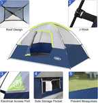 Camping Tent 2 Person, Waterproof Windproof Tent with Rainfly Easy Set up-Portable Dome Tents for Camping…