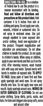 OFF! Deep Woods Sportsmen Insect Repellent Spritz, Maximum Strength, Bug Spray with up to 10 Hours of Protection, 1 oz (Pack of 12)