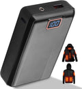 7.4V 20000mAh Rechargeable Power Bank with USB Cable, Fast Charge Battery Packs with LED Display for Heated Jacket, Heated Vest, Heated Hoodie, Heated Socks, Smart Mobile Devices