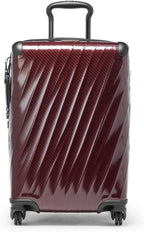 TUMI - 19 Degree Lite 4 Wheel Luggage - Lightweight and Highly Durable, Modern Contour, Hard Shell Men's and Women's Suitcase - 21.75" International Carry-On, Wine