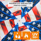 EAGLE PEAK 10x10 Slant Leg Pop-up Canopy Tent Easy One Person Setup Instant Outdoor Beach Canopy Folding Portable Sports Shelter 10x10 Base 8x8 Top (Stars and Stripes)