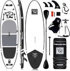 Inflatable Paddle Board with Premium SUP Board Accessories, Allround Paddle Boards for Adults/Kids,Stand Up Paddle Board Defender Collection