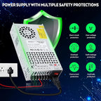 VAYALT DC 18V 33.3A 600W Switching Power Supply, 110V/220 V Power Supply AC to DC Converter, Universal Regulated Switching,18V Power Supply for CCTV Camera System,3D Printer,Led Strip,Computer Project