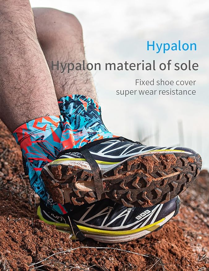 Trail Gaiters Low Shoes Gators for Hiking Boots Breathable Boots Gators for Running