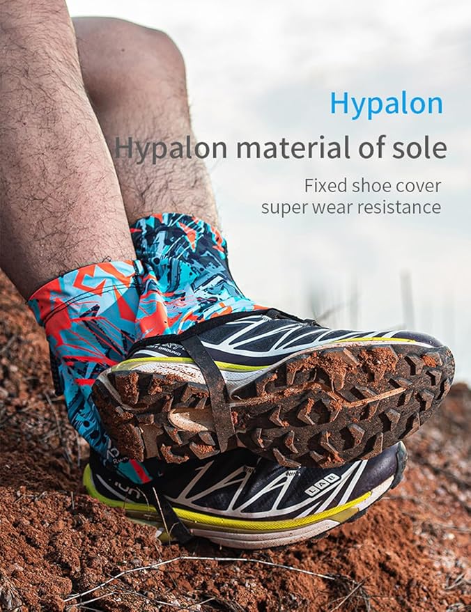 Trail Gaiters Low Shoes Gators for Hiking Boots Breathable Boots Gators for Running