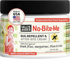 SALLYEANDER No Bite Me All-Natural Bug & Insect Repellent - Anti Itch Cream - 8 oz - Safe for Kids and Infants - Repels Mosquitoes, Black Flies, Fleas, and Ticks