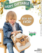 Giraffe Backpack, Giraffe Toys for Kids 3-5, Toddler Stuffed Animal Gifts for 2 3 4 5 Year Old Girl Boy