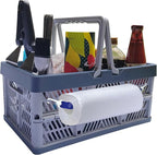 BBQ Sauce&Tools Storage Basket it more convenient for you to carry barbecue sauce tools outdoors, on the beach, and on barbecues, and it is easier to store barbecue sauce tools.