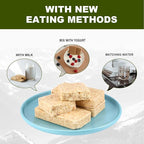 Emergency Food Ration Bars - Waterproof Metal Storage Box Packing, Metal Ammo Can, Long Shelf Life Emergency Food Supplies, 9 Days Food Rations Supply for Outdoor Camping Hiking Snowstorm,12 Count