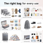 9 Set Packing Cubes for Travel, Gifts for Women Mom,Anti-Tearing Suitcase Organizer,OlarHike Vacation Essentials & Accessories for Cruise Ship