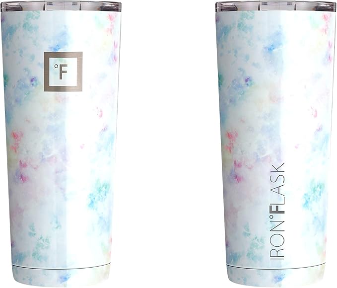 IRON °FLASK Classic Tumbler - 24 Oz BPA-Free Leak-Proof Drinking Cup, Vacuum Insulated Stainless Steel Water Bottle, Double-Walled Thermo Travel Mug for Hot & Cold Beverages, Car Cup Holder Compatible