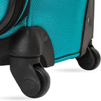 SwissGear Sion Softside Expandable Luggage, Teal, Carry-On 21-Inch