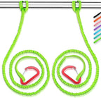 OCEANBROAD Kayak Paddle Leash Stretchable Strap Lanyard Rope for SUP Kayaking Boating Canoeing Fishing Pole Rod 4-7 Feet