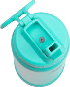 Takeya Actives Water Bottle with Straw Lid - Durable & Easy-Care Water Bottle with Stainless Steel Insulation - BPA-Free Lid with Carry Handle & Straw - Dishwasher-Safe - 18 oz, Teal