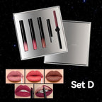 Linjinx 5-Piece Lip Makeup Set for Women | Long-Lasting & Hydrating with Lipstick, Lip Gloss, Daily Beauty Essential Set D One Size