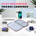 Premium Travel Passport Holder,Family Passport holder Travel Document Organizer,Secure &Stylish Companion For your Family (pink)