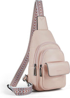 Sling Bag Crossbody Bags for Women Small Cross Body Bag Fanny Packs Chest Sling Purse for Daily Travel Leisure Sport