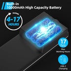 Camping Light, Telescoping Lantern Light, 10000mAh Rechargable Work Lights with Stand for Garage Mechanics Workshop Outdoor,Adjustable Metal Telescoping Tripod 6Ft