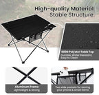 ONETIGRIS CAMPMATE Camping Table Foldable, Lightweight Portable Table Sturdy & Quick Setup, Holds Up to 66 lbs, Perfect for Camping, Hiking, Backpacking, Picnic, Beach, Travel