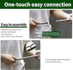 SAN LIKE Telescoping Tarp Poles Adjustable Tent Poles for Tarp Canopy Awning Shelter Backpacking Hiking - (Adjustable Length - Steel Increase Thinckness)