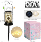 kyoryuger Bigfoot Gifts for Women/Men Bigfoot Solar Lanterns Mom Grandma Birthday Present Lantern Memorial Lights Solar Garden Decoration Outside for Yard, Patio,Backyard,Porch Torches