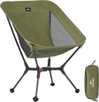 Naturehike YL01 Snap Camping Chair, 1 Second Setup Frame, 441lb Capacity, Portable Backpacking Chair with Storage Bag, Lightweight & Compact Folding Camp Chair for Backpacking Camping Fishing