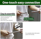 SAN LIKE Camping Tent Tarp Poles Set for Canopy Awning Shelter Backpacking Hiking - Telescopic Adjustable Length Tent Sunshade Support Stick Rods (Adjustable Length - Steel 2packs)