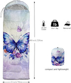 QOOMO Camping Sleeping Bags,3 Season Warm & Cool Weather,Lightweight,Waterproof Sleeping Bags for Adults & Kids,Traveling,and Outdoors,Camping Gear Equipment