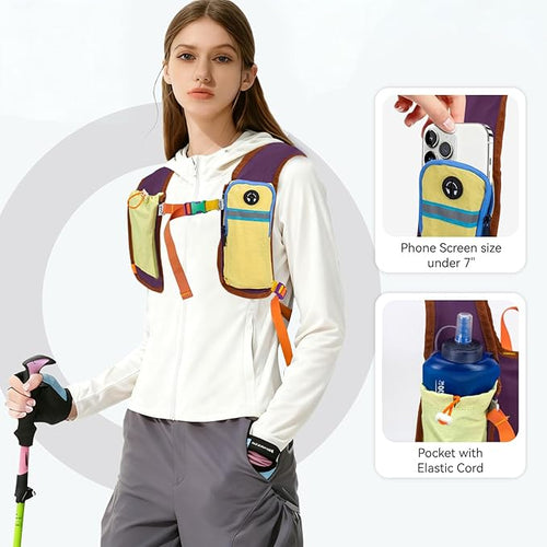 15L Small Hiking Backpack Travel Daypack Colorful Lightweight Packable Foldable Casual Backpack for Women Men