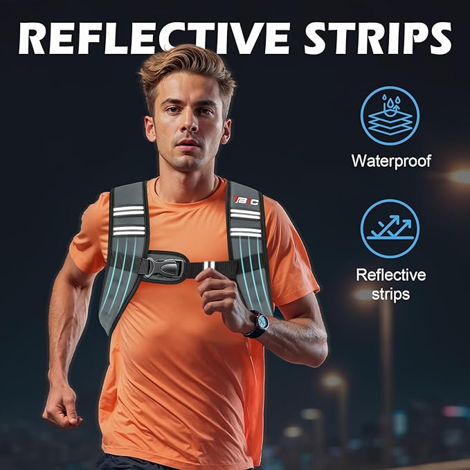 Weighted Vest Woman - Womens Weight Vest for Walking, Strength Training Weight Vests for women, Reflective Stripe Fitness Vest for Workout Running Jogging