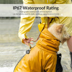 Air Tracker Tag (4 Pack) - Apple MFi Certified & IP67 Waterproof | Works with Apple Find My Network (iOS) to Track Keys, Wallet, Luggage & More